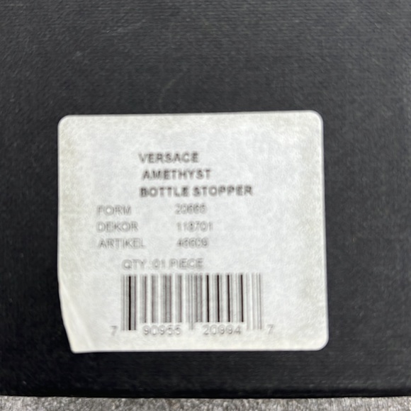 VERSACE - Bottle Stopper - Picture 8 of 8